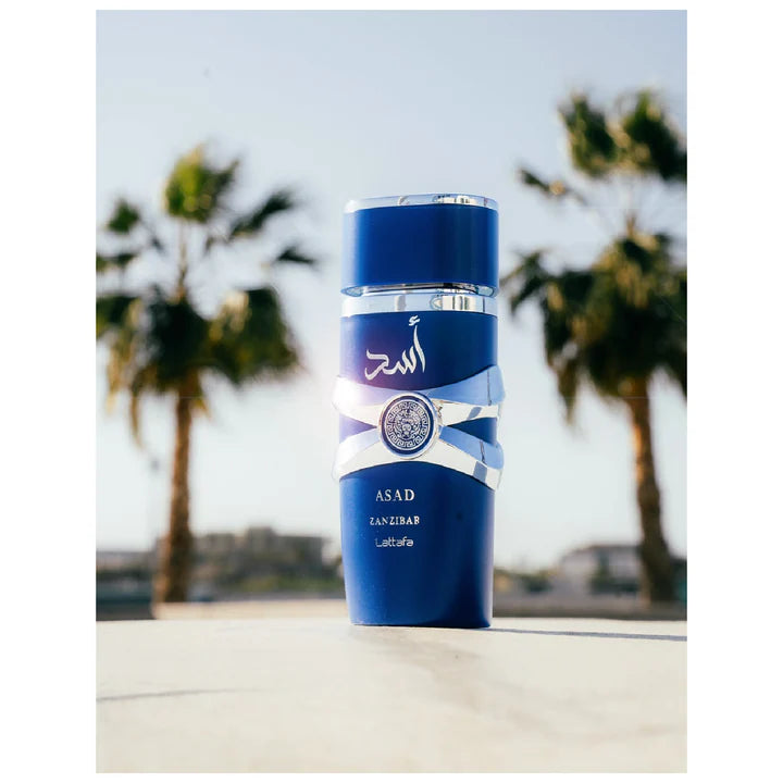 Asad Zanzibar by Lattafa, Eau de Parfum Spray - 100 mL