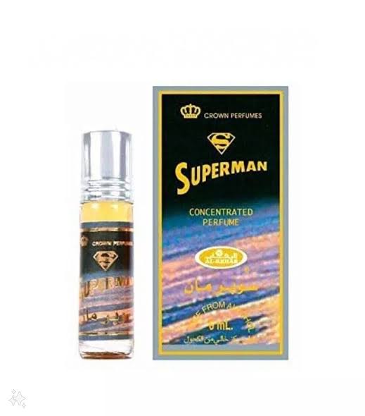 Superman by Al-Rehab, Pefume Oil - 6 mL x 6 Pieces