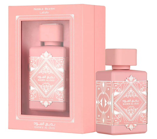 Badee Al Oud Noble Blush by Lattafa, Eau de Parfum - 100 mL