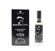 Black Horse by Al-Rehab, Perfume Oil - 6 mL x 6 pieces