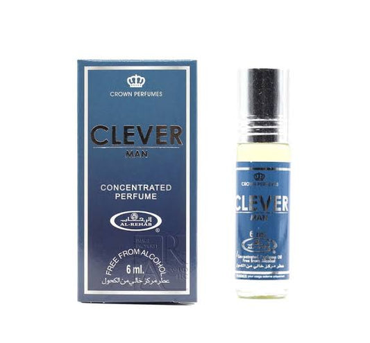 Clever Man by Al-Rehab, Perfume Oil - 6 mL x 6 pieces